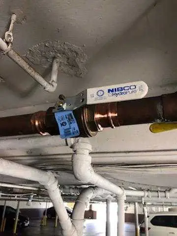 Copper pipe repair and valve work for Backflow Testing in North Bay Shore